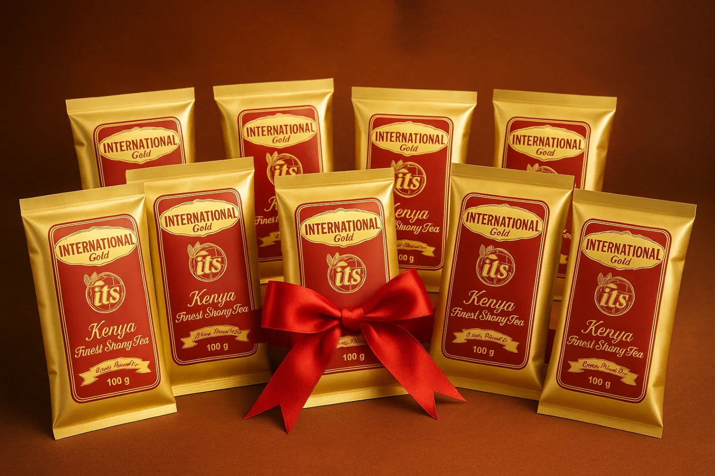 LAHORE OFFER International Gold Tea 1000 GM (Packet of 10) Premium Kenya Tea